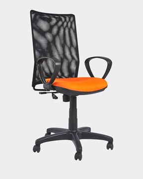 Picture of Mesh Staff Chair (Black&Orange)