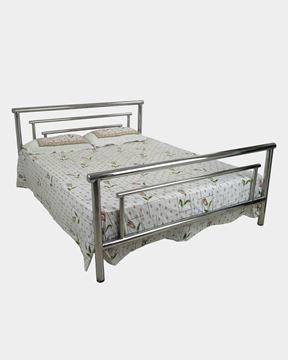 Picture of King Size Double Bed (Stainless Steel)