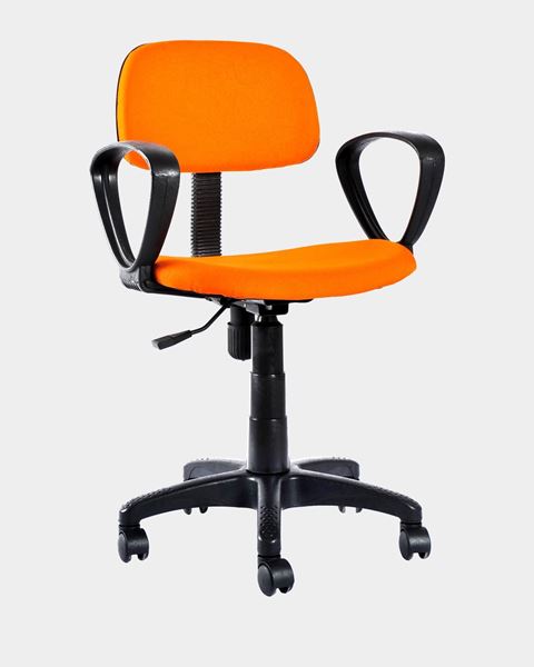 Picture of Revolving Office Workstation Chair Orange