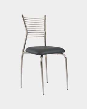 Picture of Metal Restaurant/Cafe Chair (Black)