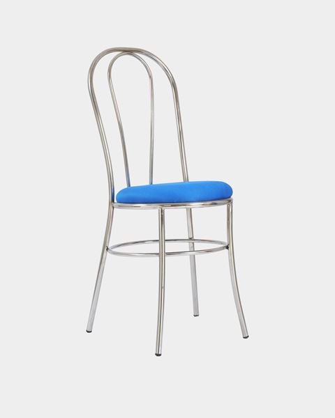 Picture of Metal Restaurant/Cafe Chair (Blue)