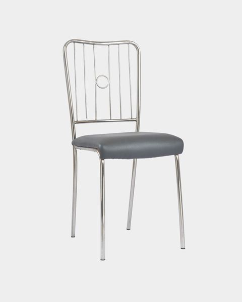 Picture of Metal Restaurant/Cafe Chair (Black)