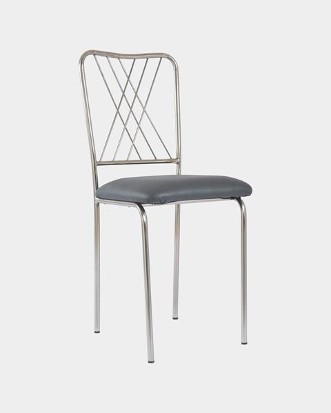 Picture of Metal Restaurant/Cafe Chair (Black)