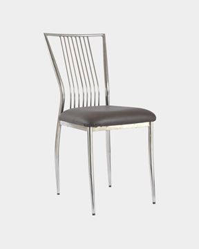 Picture of Metal Restaurant/Cafe Chair (Black)