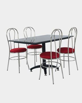 Picture of Restaurant Dining Chair And Granite Table Set