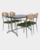 Picture of Restaurant Dining SS Back Wood Chair And Granite Table Set