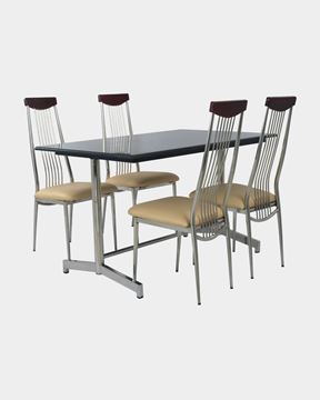 Picture of Restaurant Dining Top Wood Chair And Granite Table Set