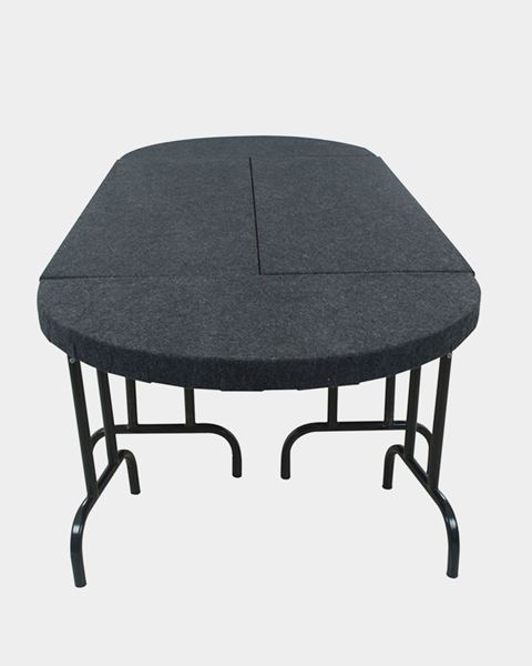 Picture of Jute Mats Banquet Table Folding Type (Black)