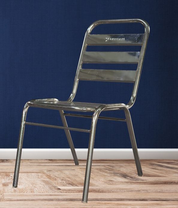 Stainless Steel Visitor Chair. Online Furniture Shopping Site in India