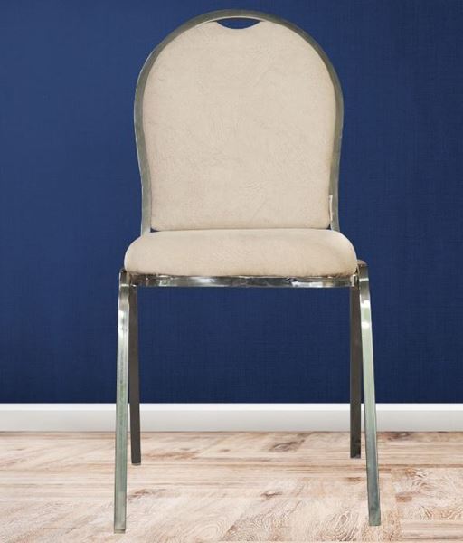 Picture of Stainless Steel Chair with cushion