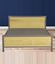 Picture of Stainless steel wooden bed