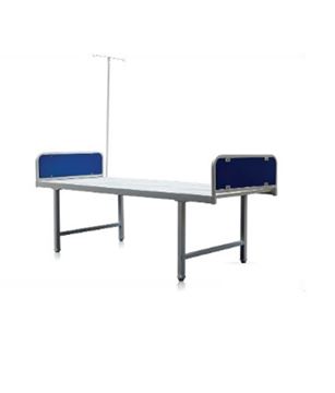 Picture of Powder Coated Medical Hospital Bed with IV stand