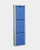 Picture of STAR CHAIRS Metal 3 Pair Shoe Rack Blue | Wall-mountable SC 1-3