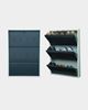 Picture of STAR CHAIRS Metal 9 Pair Shoe Rack Grey | Wall-mountable SC 3-9