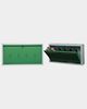 Picture of STAR CHAIRS Metal 3 Pair Shoe Rack Green | Wall-mountable SC 3-3