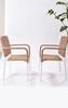 Picture of Outdoor Patio Synthetic Rattan Cane Weaving Dining Chair with Arm Rest