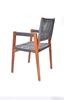 Picture of Wooden Arm Chair in Polypropylene Rope