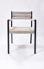 Picture of Wooden Arm Chair in Polypropylene Rope