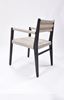 Picture of Wooden Arm Chair in Polypropylene Rope