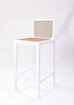 Picture of Wooden Chair in Polypropylene Rope