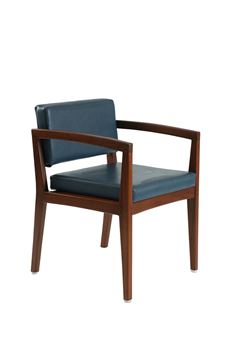 Picture of Solid wood accent dining Arm chair for home, cafe, restaurant & Jewelry