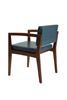 Picture of Solid wood accent dining Arm chair for home, cafe, restaurant & Jewelry