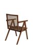 Picture of Solid wood accent dining Arm chair for home, cafe, restaurant & Jewelry