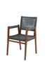 Picture of Solid wood accent dining Arm chair for home, cafe, restaurant & Jewelry