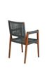 Picture of Solid wood accent dining Arm chair for home, cafe, restaurant & Jewelry