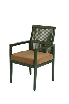 Picture of Solid wood accent dining Arm chair for home, cafe, restaurant & Jewelry