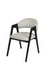 Picture of Solid wood accent dining Arm chair for home, cafe, restaurant & Jewelry